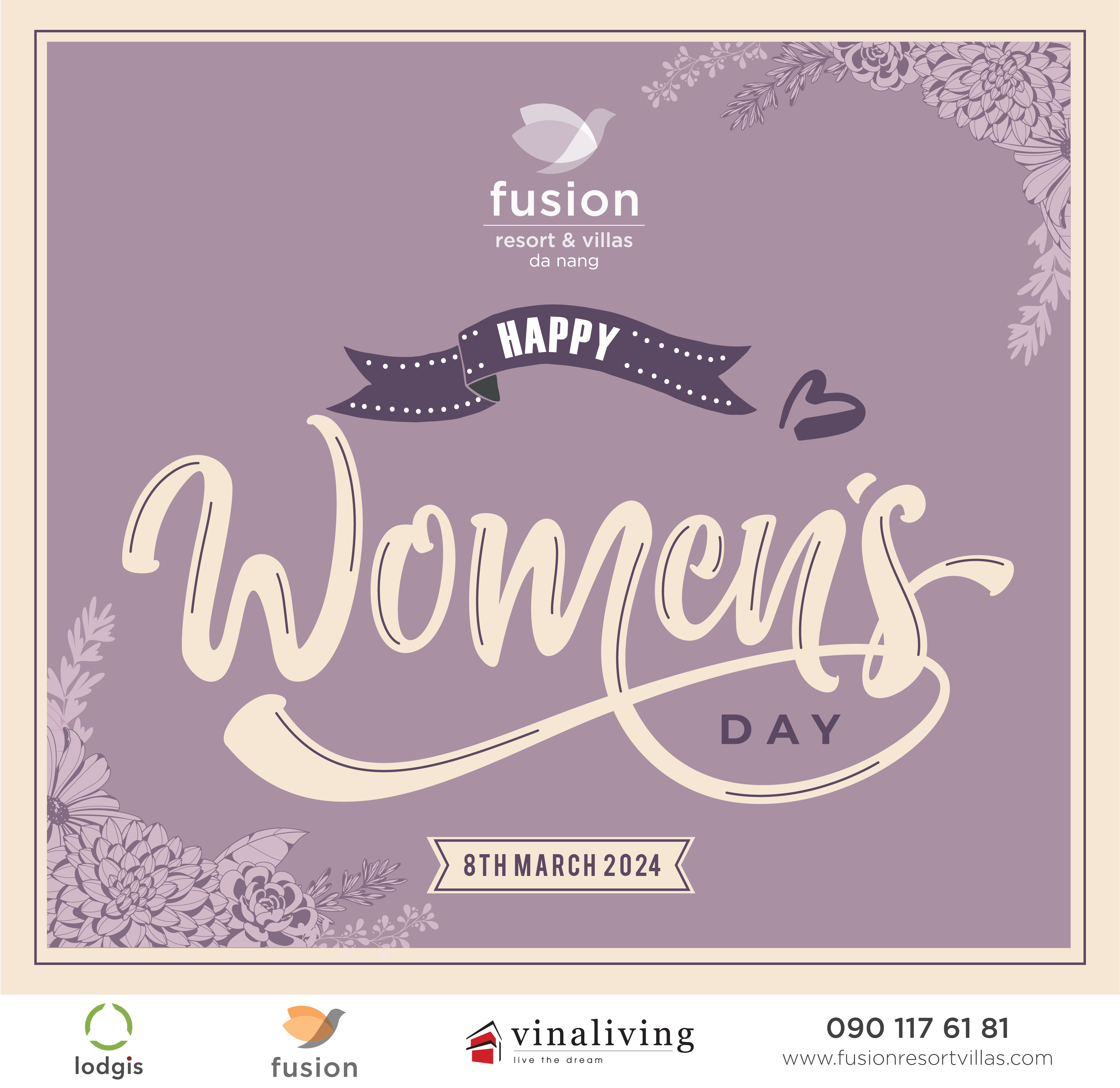 HAPPY WOMEN'S DAY 8/3